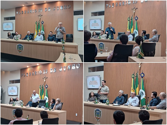 Câmara faz pré-lançamento de Livro da História Política de Barbalha com quatro ex-prefeitos e atual prefeito