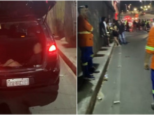 Amigos param em blitz, e agentes encontram colega desacordado em porta-malas de carro em Fortaleza