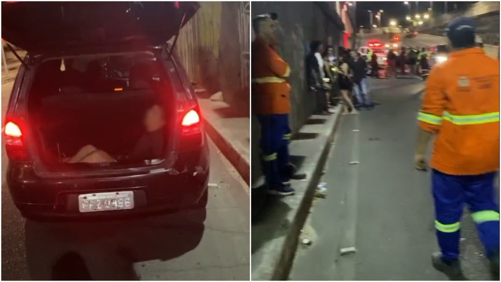 Amigos param em blitz, e agentes encontram colega desacordado em porta-malas de carro em Fortaleza