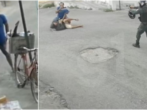Sargento da PM salva homem que estava sendo esfaqueado e prende agressor no Ceará