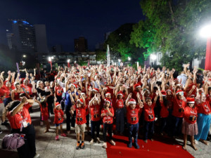 Natal Ceará Sem Fome reúne 500 crianças no Palácio da Abolição