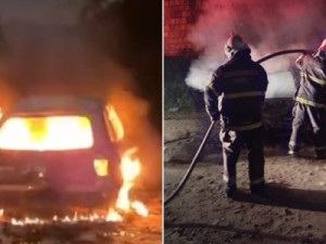 Mulher acusa ex-companheiro de atear fogo no carro e diz que ele mora em Barbalha
