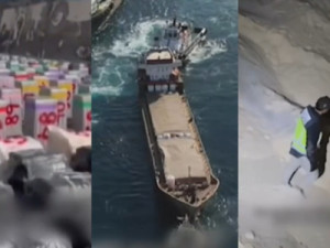 Navio apreendido com 10 toneladas de cocaína na Europa passou pelo Ceará