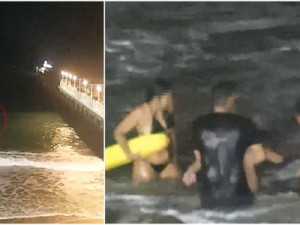 'Pedia a Deus força para salvar os dois', diz PM que resgatou banhistas de afogamento