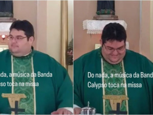 'Quem gosta de tristeza é o diabo', diz padre que acumula virais nas redes sociais