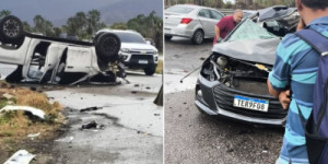 Homem morre e outro fica ferido em grave acidente na CE-085, em Caucaia