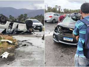 Homem morre e outro fica ferido em grave acidente na CE-085, em Caucaia