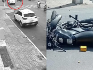 Ambulância avança sinal vermelho, atropela e mata motociclista em Sobral