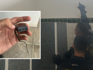 Polícia apreende microcâmera em banheiro feminino de rodoviária no Ceará