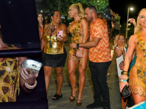 Virginia no Carnaval: marmita, exército de seguranças e carinho dos fãs marcam 1° dia na Sapucaí