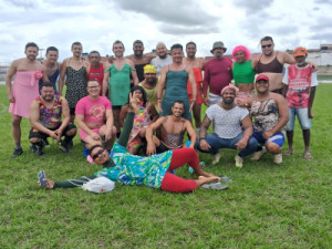 Jogo das “Donzelas” casados e solteiros reúnem família de três gerações no Inaldão