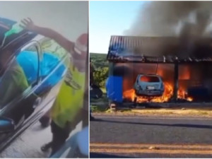 Homem incendeia bar, casa e carro após dono recusar dar bebida alcoólica no Ceará