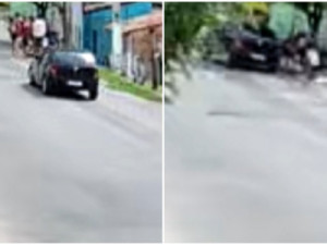 Motorista atropela bebê e adolescentes em rua no Crato