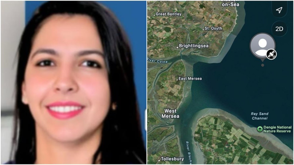 Psicóloga cearense desaparece na Inglaterra; último sinal do celular foi no mar