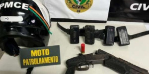 Polícia Militar encontra quatro tornozeleiras eletrônicas rompidas em terreno no Cariri
