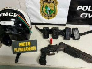 Polícia Militar encontra quatro tornozeleiras eletrônicas rompidas em terreno no Cariri