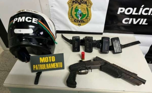 Polícia Militar encontra quatro tornozeleiras eletrônicas rompidas em terreno no Cariri