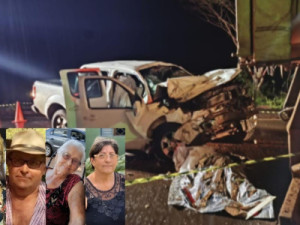 Quatro pessoas da mesma família morrem em acidente na GO-164