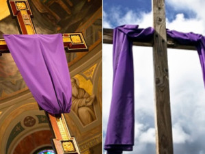 Qual é o sentido de cobrir-se as imagens e crucifixos na Quaresma?