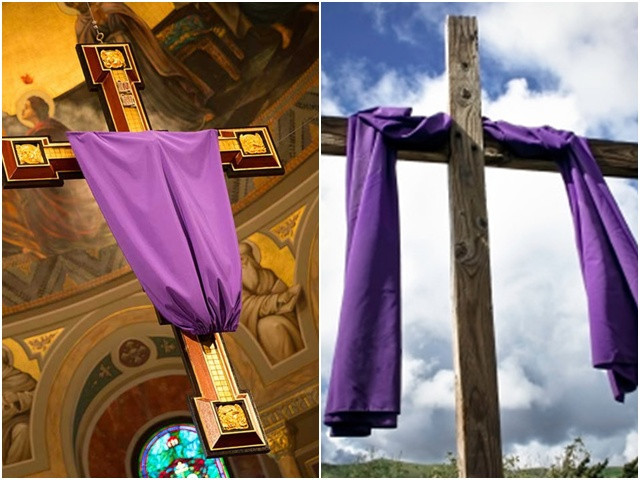 Qual é o sentido de cobrir-se as imagens e crucifixos na Quaresma?