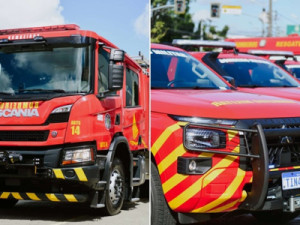 Corpo de Bombeiros recebe 11 viaturas e mais de 5 mil equipamentos para reforçar o trabalho