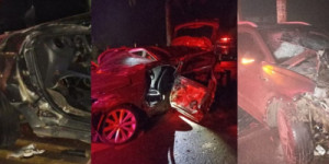 Grave acidente mata casal, dois filhos e amigo da família no Oeste de SC