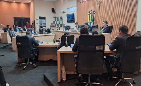 Câmara realiza reunião produtiva com 16 pautas em Projetos e Requerimentos