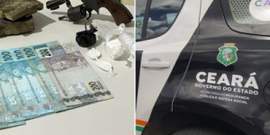 Motoqueiro de aplicativo é preso em flagrante com drogas em Juazeiro do Norte