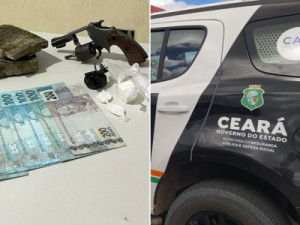 Motoqueiro de aplicativo é preso em flagrante com drogas em Juazeiro do Norte