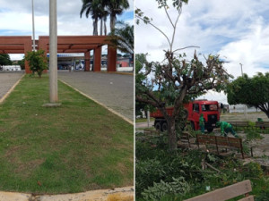 Prefeitura de Barbalha inicia frente de serviços no Parque da Cidade para a Festa de Santo Antônio