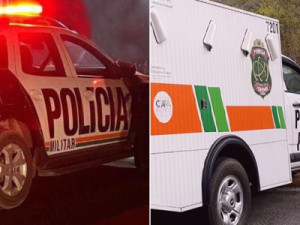 Homem morto a tiros e esposa baleada dentro de uma caminhonete em Barbalha