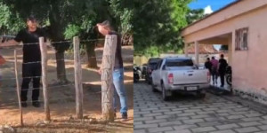 Homem é preso por ameaçar atacar irmã com foice na mesma cidade onde jovem teve mãos decepadas