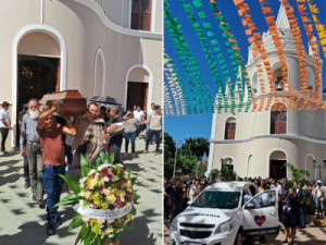 Comoção no sepultamento da servidora pública da Câmara de Barbalha