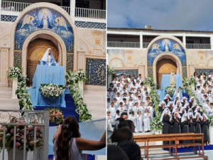 Colégio Nossa Senhora de Fátima faz Coroação de Nossa Senhora e Pau de Bandeira Mirim