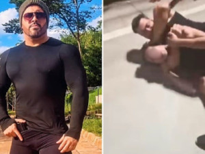 Moradores de prédios vizinhos escutaram lutador espancando adolescente até desmaiar e desceram para ajudar, diz família