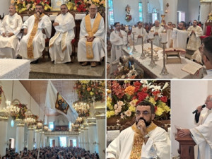 Missa, folclórico e pau de bandeira de Santo Antônio reúne milhares de pessoas em Barbalha