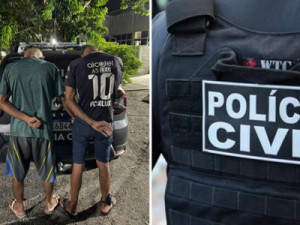 Polícia prende dois acusados de tentativa de homicídio em Barbalha