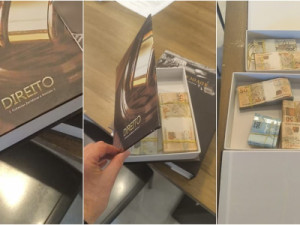 PF encontra dinheiro escondido em livro falso na casa de advogado alvo de operação nesta quarta