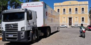 Hemoce faz coleta de sangue hoje na Praça da Estação em Barbalha