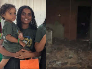 Grávida e filho são encontrados carbonizados após homens invadirem e incendiarem casa no MA