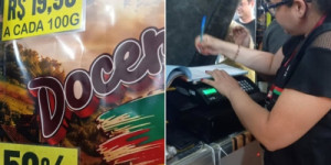 Clientes relatam constrangimento para pagar até R$ 330 por doce após pesagem do produto; entenda