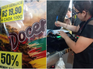 Clientes relatam constrangimento para pagar até R$ 330 por doce após pesagem do produto; entenda