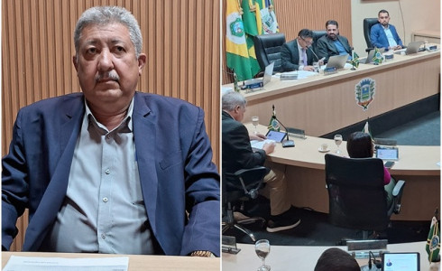 Na Câmara Municipal o vereador Antônio Ferreira enaltece o Dia do Comerciante