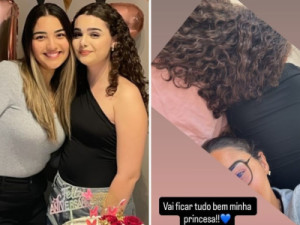 Irmã de brasileira encontrada na França posta foto deitada ao lado da adolescente após reencontro: 'Vai ficar tudo bem'