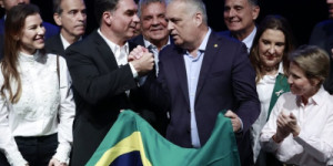 Flávio descarta troca de vice e diz ter ‘confiança’ em Alfredo Gaspar: ‘Pessoa preparada e de coragem’