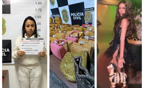 Mulher é presa com 113 bolsas de luxo furtadas avaliadas em R$ 260 mil; marca brasileira é usada por celebridades como Anitta