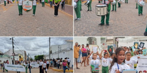 Educação de Barbalha faz desfile cívico com o tema principal Inclusão