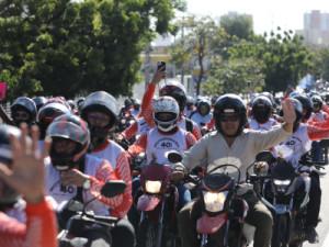 Motorromaria Fortaleza-Canindé reúne 60 mil fiéis em 40ª edição