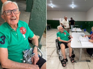 Barbalhense com quase 100 anos exerce cidadania nas eleições 2026