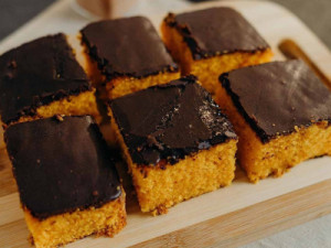 Bolo de cenoura de liquidificador